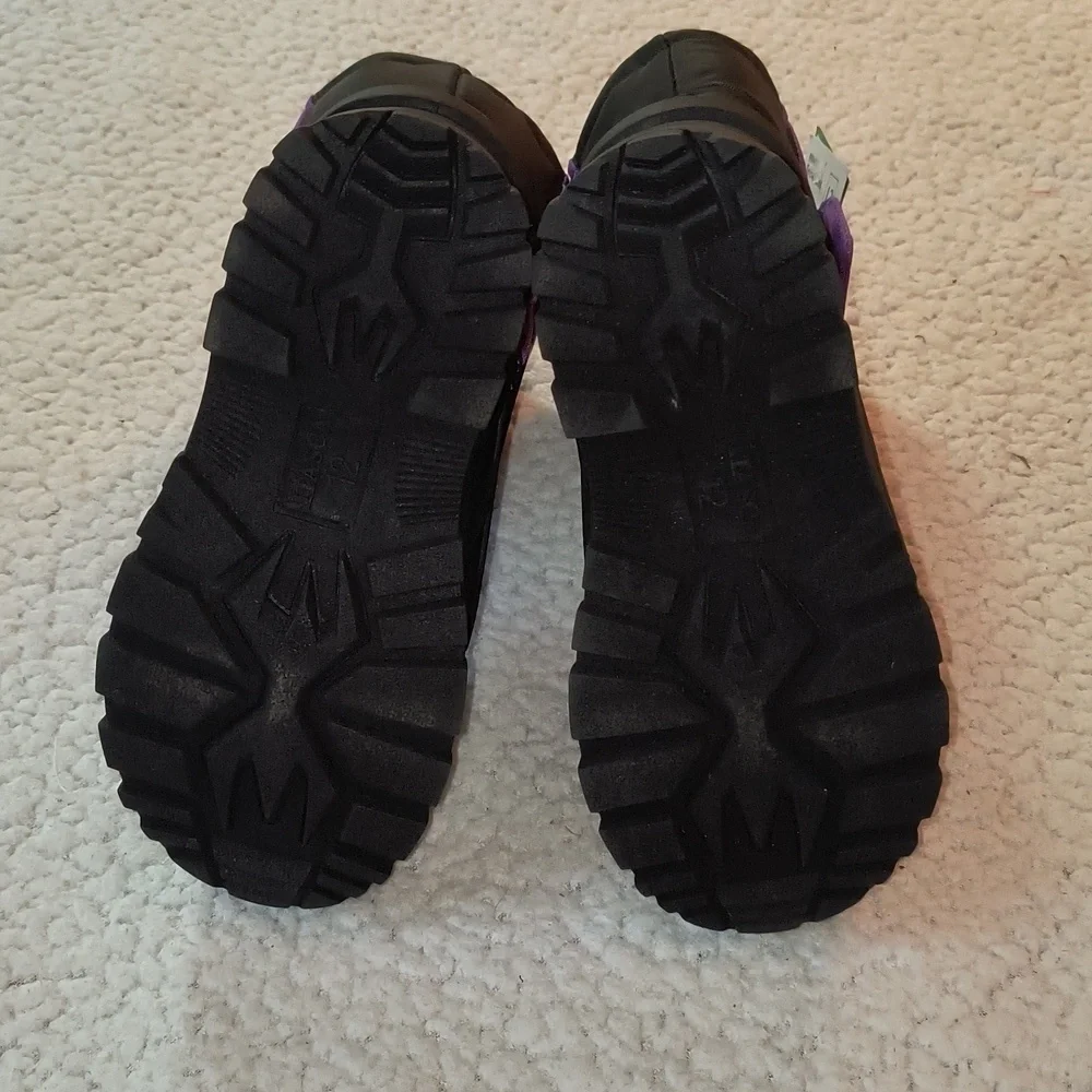 NWT Child's Purple/Black Itasca Snow Cat Winter Boots Size 12